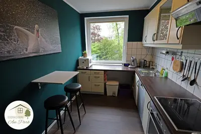 Grundriss der Unterkunft Großzügige Wohnung am Comberg-Park