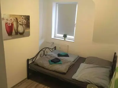 Ein Bett oder Betten in einem Zimmer der Unterkunft Big Flat
