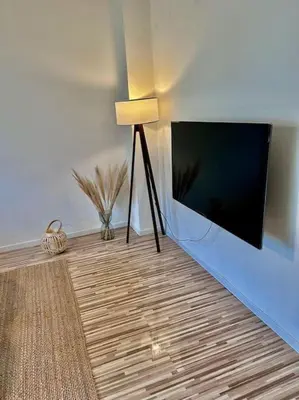 TV/Unterhaltungsangebot in der Unterkunft Moderne ruhige Wohnung Bochum angebunden
