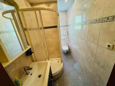 Ein Badezimmer in der Unterkunft Monteur Home