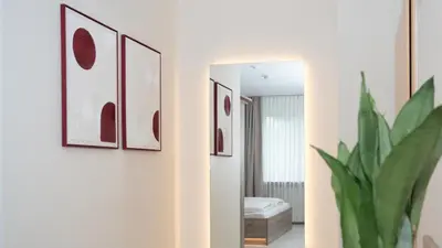 Ein Badezimmer in der Unterkunft ERSTAY