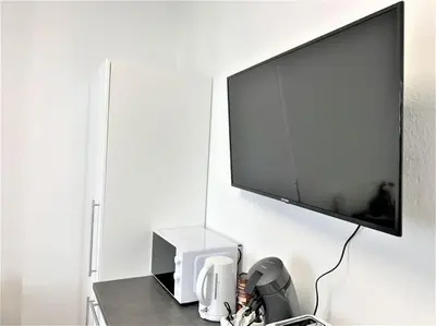 TV/Unterhaltungsangebot in der Unterkunft Stilvoll eingerichtete Wohnung in Essen-Südviertel