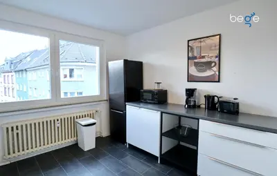 Küche/Küchenzeile in der Unterkunft BEGE APARTMENTS Executive Lodgings