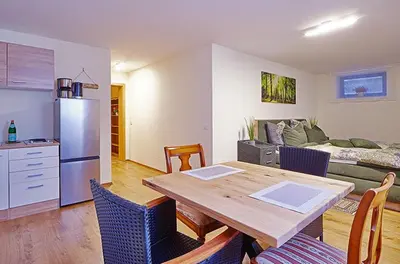 Küche/Küchenzeile in der Unterkunft Komfort Appartement Moers-Repelen - Ruhige Lage - Sackgasse