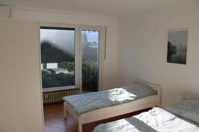 Ein Bett oder Betten in einem Zimmer der Unterkunft Zweites Zuhause