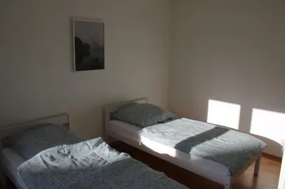 Ein Bett oder Betten in einem Zimmer der Unterkunft Zweites Zuhause