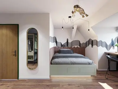 Ein Bett oder Betten in einem Zimmer der Unterkunft Mezzotel
