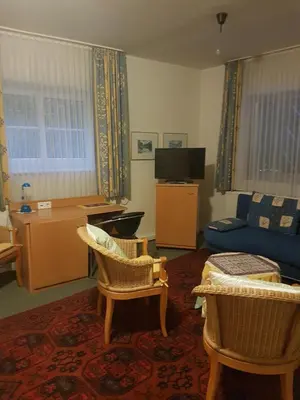 TV/Unterhaltungsangebot in der Unterkunft Gästehaus Krefeld Uerdingen