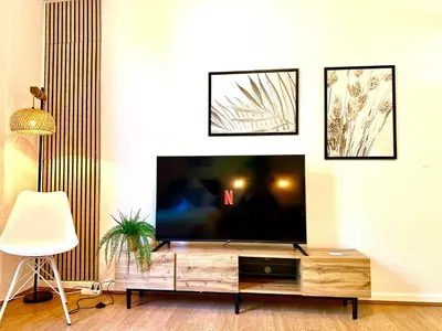 TV/Unterhaltungsangebot in der Unterkunft Scandinavian Relax, Netflix, central, keyless