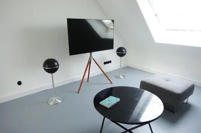 TV/Unterhaltungsangebot in der Unterkunft DUS-Loft