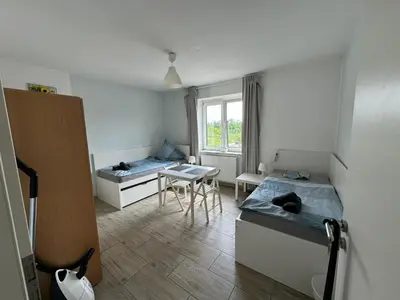 Ein Bett oder Betten in einem Zimmer der Unterkunft Consol