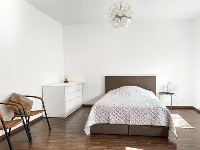 Ein Bett oder Betten in einem Zimmer der Unterkunft Im Herzen von Wermelskirchen II