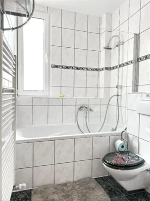Ein Badezimmer in der Unterkunft Im Herzen von Wermelskirchen II