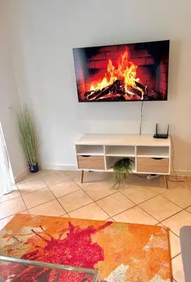 TV/Unterhaltungsangebot in der Unterkunft Cozy appartement in oberbarmen