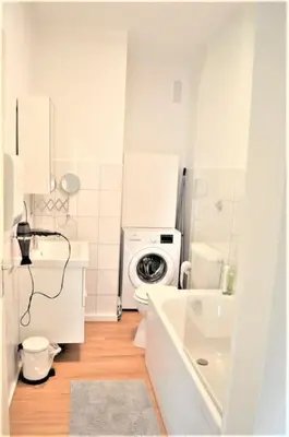 Ein Badezimmer in der Unterkunft Rüttenscheid, Messe, Uni, Central Station