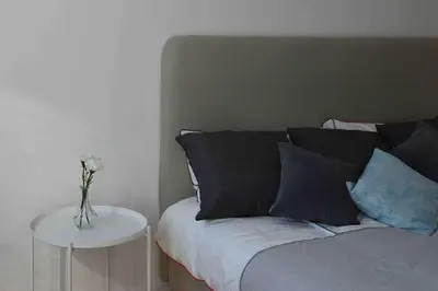 Ein Bett oder Betten in einem Zimmer der Unterkunft Rüttenscheid, Messe, Uni, Central Station