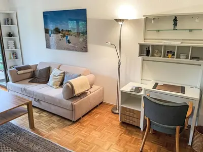 Ein Sitzbereich in der Unterkunft Apartment Kersten by Interhome