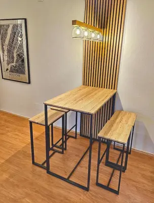 Grundriss der Unterkunft 2,5 Zimmer Apartment mit Balkon
