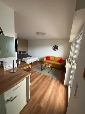 Küche/Küchenzeile in der Unterkunft Apartment zum Wohlfühlen in Bochum Gerthe
