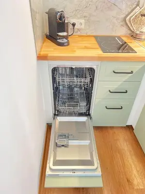 Küche/Küchenzeile in der Unterkunft Apartment zum Wohlfühlen in Bochum Gerthe
