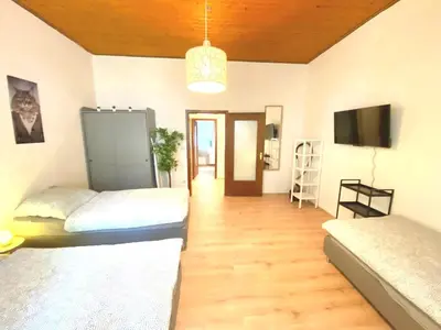 TV/Unterhaltungsangebot in der Unterkunft Apartments in Essen