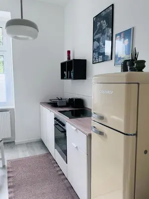 Küche/Küchenzeile in der Unterkunft City nah wohnen in Wuppertal