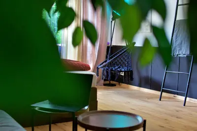 Ein Sitzbereich in der Unterkunft Innenstadt Recklinghausen