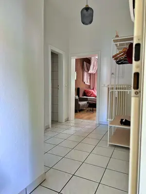 Ein Bett oder Betten in einem Zimmer der Unterkunft Innenstadt Recklinghausen