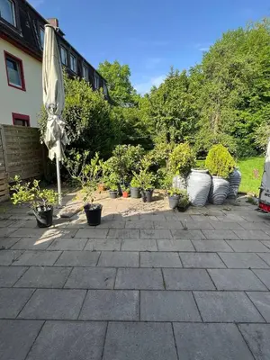Ein Garten an der Unterkunft JustlikeHome-Zentral mit Garten