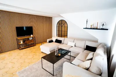 TV/Unterhaltungsangebot in der Unterkunft Boutique Apartment Niederrhein