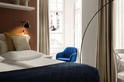 Ein Bett oder Betten in einem Zimmer der Unterkunft THE GREEN PHOENIX Dortmund Phönixsee