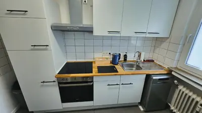 Küche/Küchenzeile in der Unterkunft Zentral, Gemütlich, Waldnah