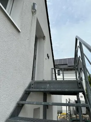 Ein Balkon oder eine Terrasse in der Unterkunft Zur schönen Aussicht I 80 m2 I Am Wald I Zuhause