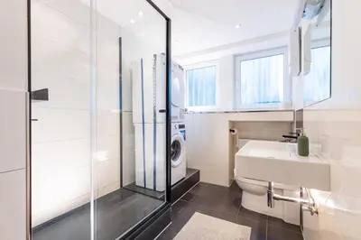 Ein Badezimmer in der Unterkunft Rhine Apartment