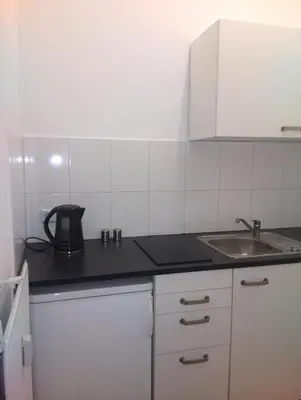 Küche/Küchenzeile in der Unterkunft Wohnung in der Ludwigstraße im Zentrum von Dortmund