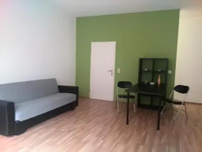 Ein Sitzbereich in der Unterkunft Wohnung in der Ludwigstraße im Zentrum von Dortmund