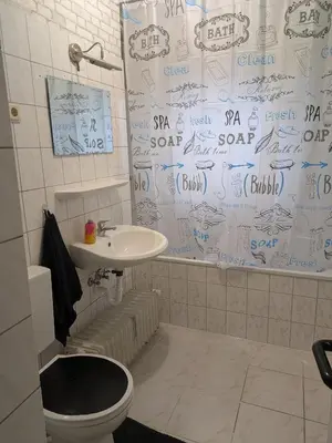 Ein Badezimmer in der Unterkunft interaktiv Appartements in Heiligenhaus - Herzogstrasse