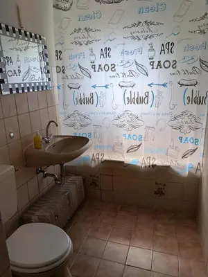 Ein Badezimmer in der Unterkunft interaktiv Appartements in Heiligenhaus - Herzogstrasse