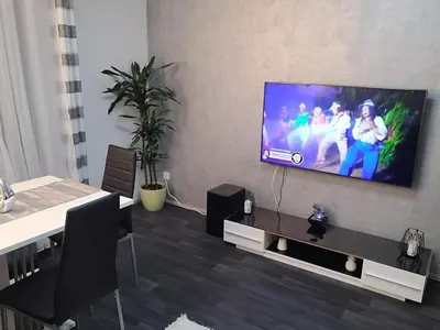 TV/Unterhaltungsangebot in der Unterkunft Schöne Wohnung in Dortmund