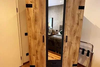 Ein Bett oder Betten in einem Zimmer der Unterkunft Relax