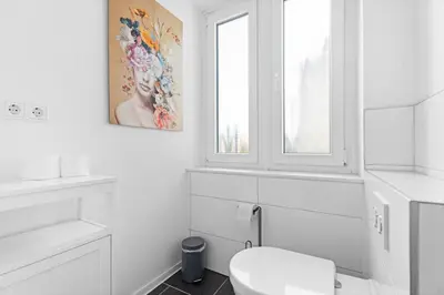 Ein Badezimmer in der Unterkunft ROTH Apartments Remscheid-Mitte