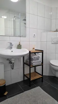 Ein Badezimmer in der Unterkunft MaxMir - Tannenweg Iserlohn