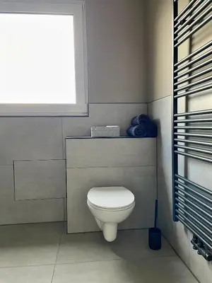Ein Badezimmer in der Unterkunft B&N Apartment inkl kostenlosen Stellplatz