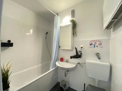 Ein Badezimmer in der Unterkunft Cozy Apartment in Wuppertal