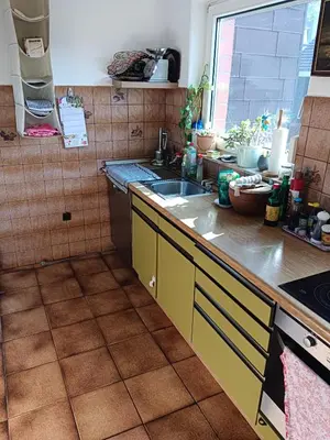 Küche/Küchenzeile in der Unterkunft Ruhrgebiet
