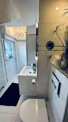 Ein Badezimmer in der Unterkunft Luxusapartment mit Balkon Nähe Dortmund