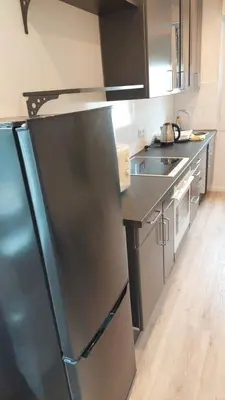 Küche/Küchenzeile in der Unterkunft Haus Blankenagel
