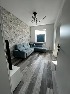Ein Sitzbereich in der Unterkunft Milano: Messe-/Business-/Ferienwohnung