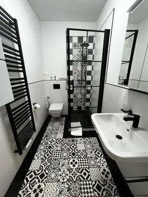 Ein Badezimmer in der Unterkunft Milano: Messe-/Business-/Ferienwohnung
