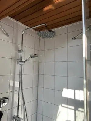 Ein Badezimmer in der Unterkunft Gemütliches privates Apartment
